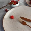 LUBIANA BOSS 6630T Serwis obiadowy 36 el / 12 osób / brązowy / porcelana ręcznie malowana