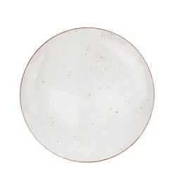 LUBIANA BOSS 6630U Komplet Talerze deserowe 20,5 cm / 6 os / 6 el / budyniowy / porcelana ręcznie malowana