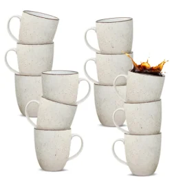 LUBIANA BOSS 6630U Kubek 380 ml 12 os / 12 el / budyniowy / porcelana ręcznie malowana