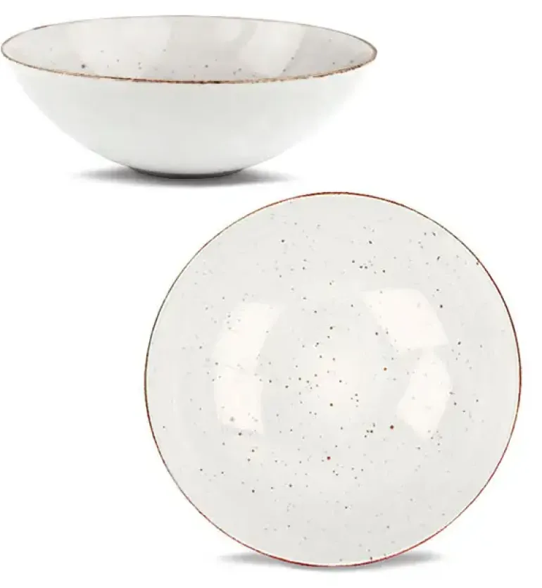 LUBIANA BOSS 6630U Salaterka 21 cm / budyniowy / porcelana ręcznie malowana