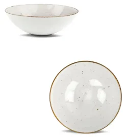 LUBIANA BOSS 6630U Salaterka 15 cm / budyniowy / porcelana ręcznie malowana