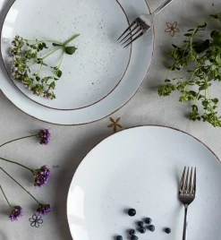 LUBIANA BOSS 6630U Serwis obiadowy 72 el / 24 osoby / budyniowy / porcelana ręcznie malowana