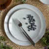 LUBIANA BOSS 6630U Talerz deserowy 20,5 cm / budyniowy / porcelana ręcznie malowana