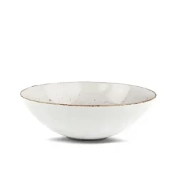 LUBIANA BOSS 6630U Talerz głęboki / salaterka 18 cm / budyniowy / porcelana ręcznie malowana