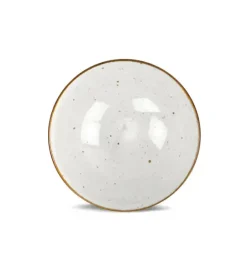 LUBIANA BOSS 6630U 12 x Salaterka 15 cm / budyniowy / porcelana ręcznie malowana