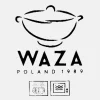 LUBIANA BOSS "WAZA WA-150 CZARNY RANT" Komplet kawowy 6/12 el / 6 x Filiżanka 350 ml + spodek 17 cm