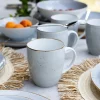 LUBIANA BOSS 6630Z Kubek 380 ml / szary / porcelana ręcznie malowana