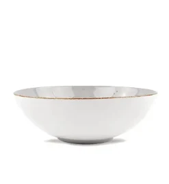 LUBIANA BOSS 6630Z Salaterka 21 cm / szara / porcelana ręcznie malowana