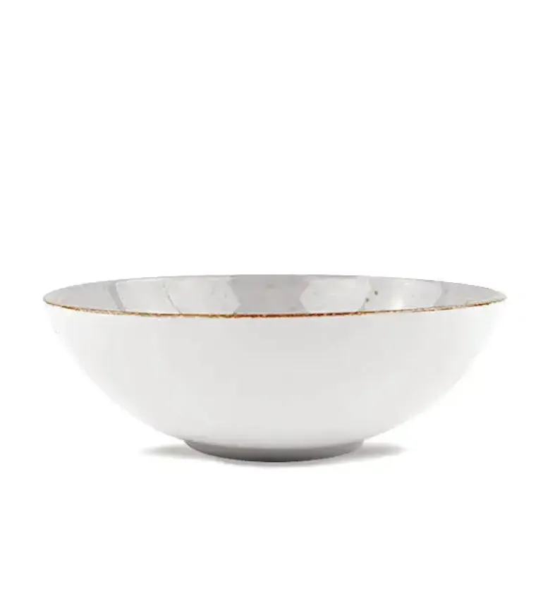 LUBIANA BOSS 6630Z Salaterka 21 cm / szara / porcelana ręcznie malowana