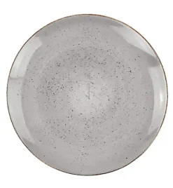 LUBIANA BOSS 6630Z Serwis obiadowy 76 el / 18 osób / szary / porcelana ręcznie malowana