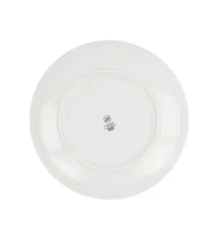LUBIANA BOSS 6630Z Talerz deserowy 20,5 cm / szary / porcelana ręcznie malowana