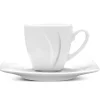 LUBIANA CELEBRATION Filiżanka 200 ml + spodek 14,5 cm / 2 el / porcelana