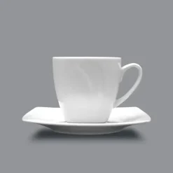 LUBIANA CELEBRATION Filiżanka do espresso 90 ml + spodek 12 cm / 2 el / porcelana