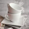 LUBIANA CLASSIC Komplet 12 Filiżanek 280 ml + spodki 15 cm / 24 el / 12 os