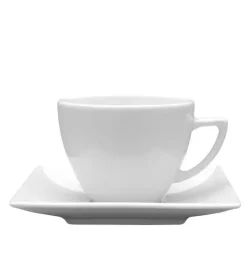LUBIANA CLASSIC Komplet 12 Filiżanek 280 ml + spodki 15 cm / 24 el / 12 os