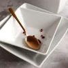 LUBIANA CLASSIC Serwis obiadowy 24 osoby / 84 elementy | biała porcelana kwadrat