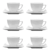 LUBIANA CLASSIC 6x filiżanka 200 ml + spodek 14 cm / porcelana