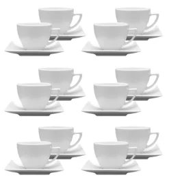 LUBIANA CLASSIC 120x filiżanka 200 ml + spodek 14 cm / porcelana