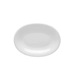 LUBIANA CORONA Komplet półmisków 33 + 28 cm | pocelana biała luz