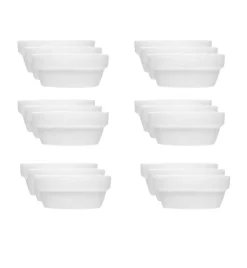 LUBIANA CORONA 0478 Miska/salaterka 14 cm x 18 sztuk | biała porcelana
