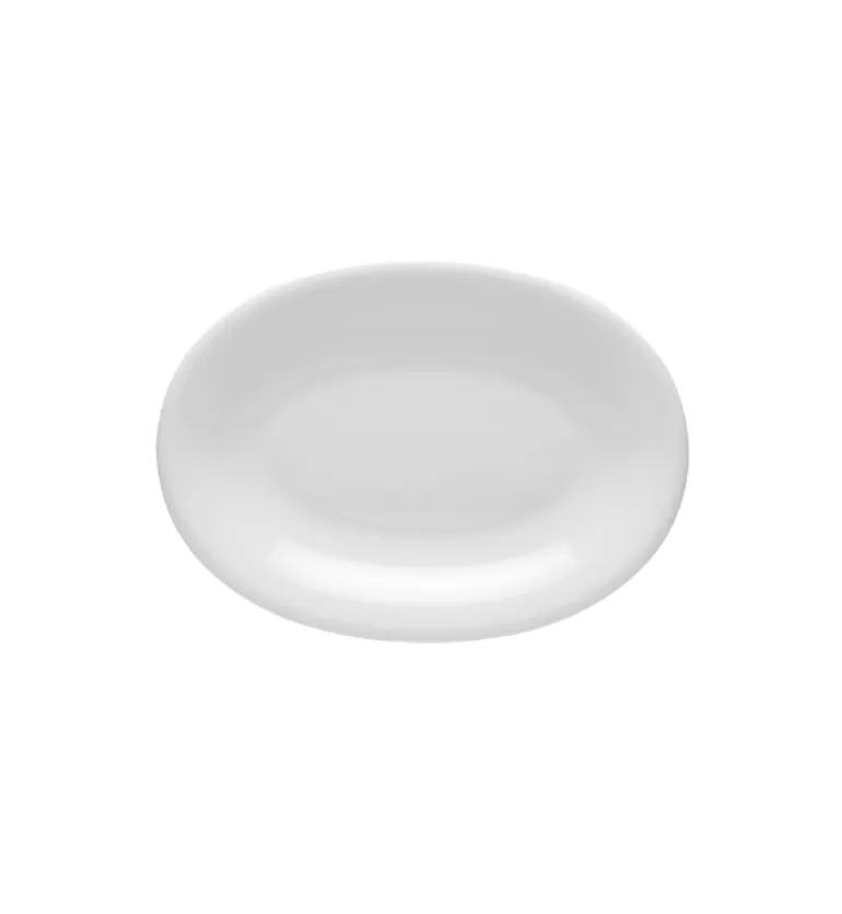 LUBIANA CORONA 3258 Półmis owalny 28 cm | biała porcelana