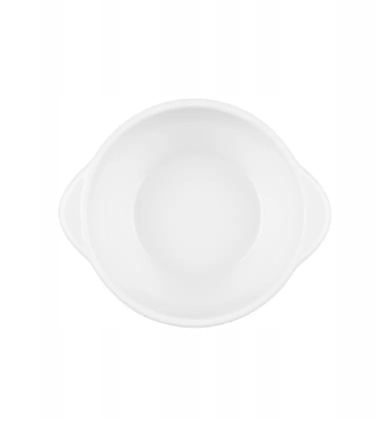 LUBIANA CORONA Serwis obiadowo - kawowy 84 el dla 12 osób | biała porcelana