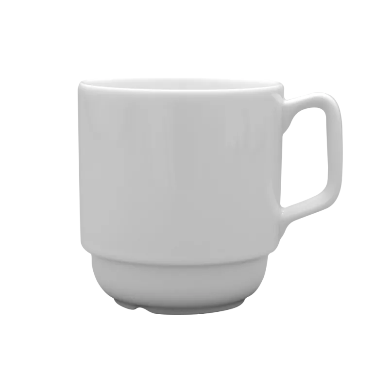 LUBIANA CORONA Serwis obiadowo - kawowy 168 el dla 24 osób | biała porcelana