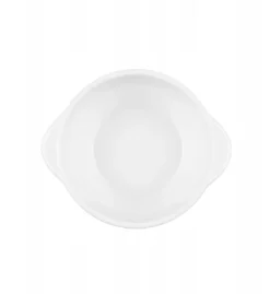LUBIANA CORONA Serwis obiadowo - kawowy 42 el dla 6 osób | biała porcelana