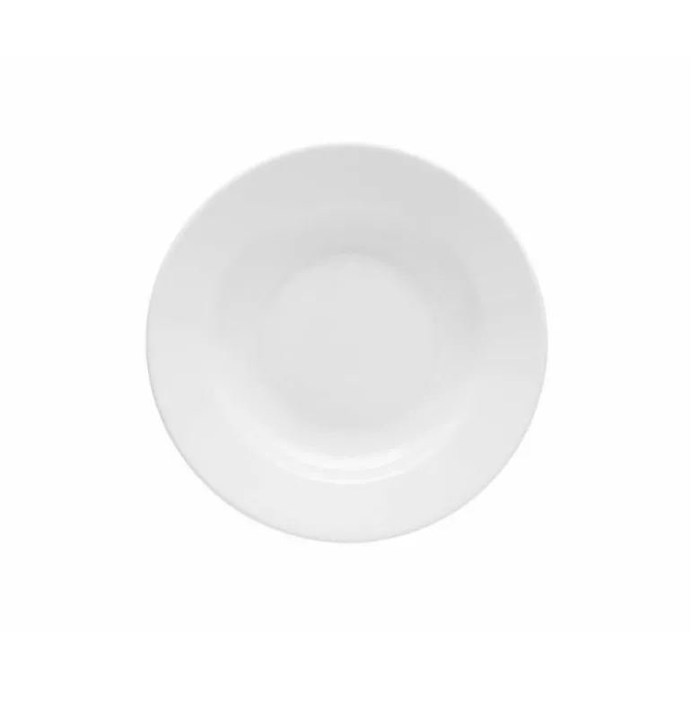 LUBIANA CORONA Serwis obiadowy 36 el dla 12 osób | biała porcelana