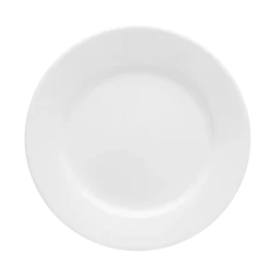 LUBIANA CORONA Serwis obiadowy 48 el dla 12 osób | biała porcelana