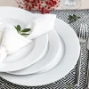 LUBIANA CORONA Serwis obiadowy 72 el dla 18 osób | biała porcelana
