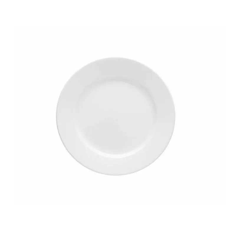 LUBIANA CORONA 0611 Talerz deserowy 20 cm | biała porcelana