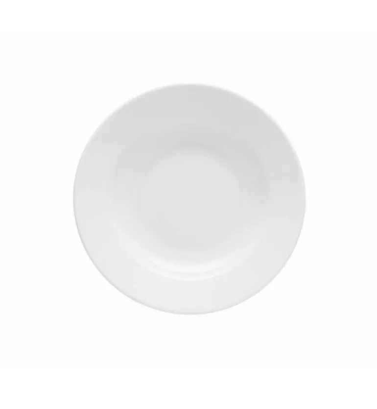 LUBIANA CORONA 0612 Talerz głęboki 22,5 cm x 60 sztuk | biała porcelana