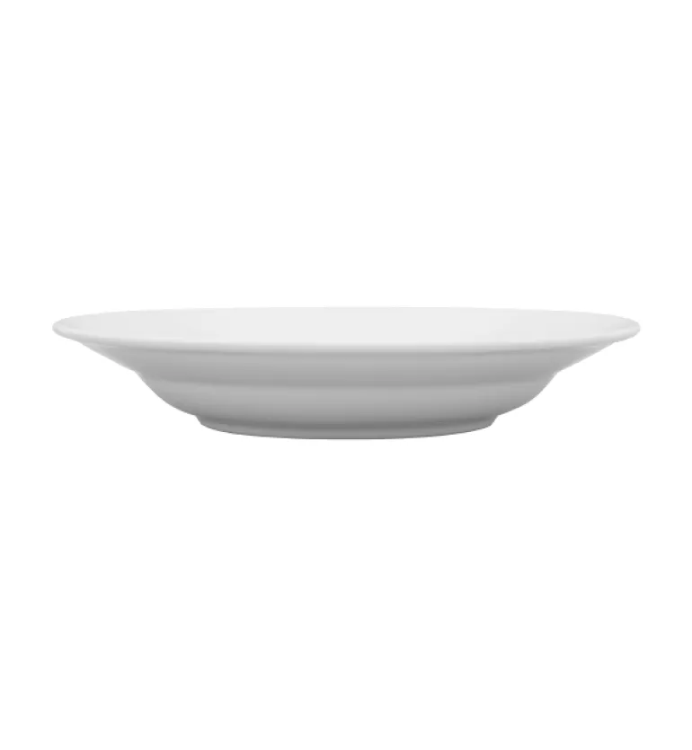 LUBIANA CORONA 0612 Talerz głęboki 22,5 cm x 60 sztuk | biała porcelana