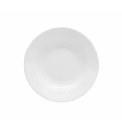LUBIANA CORONA 0612 Talerz głęboki 22,5 cm | biała porcelana