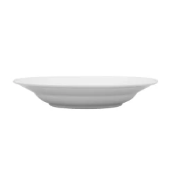 LUBIANA CORONA 0612 Talerz głęboki 22,5 cm | biała porcelana