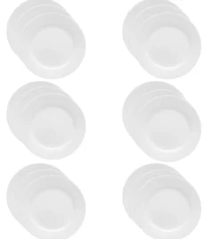 LUBIANA CORONA 0613 Talerz obiadowy 26 cm x 60 sztuk | biała porcelana