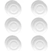 LUBIANA CORONA 0671 12x Spodek 14,5 cm pod filiżankę/bulionówkę | biała porcelana