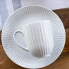 LUBIANA DAISY Kubek 350 ml | biała porcelana