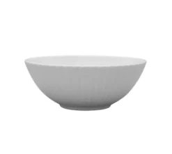 LUBIANA DAISY Salaterka 21 cm | biała porcelana | luz