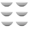 LUBIANA DAISY Salaterka 13 cm | biała porcelana | luz x 6 sztuk