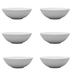 LUBIANA DAISY Salaterka 13 cm | biała porcelana | luz x 6 sztuk
