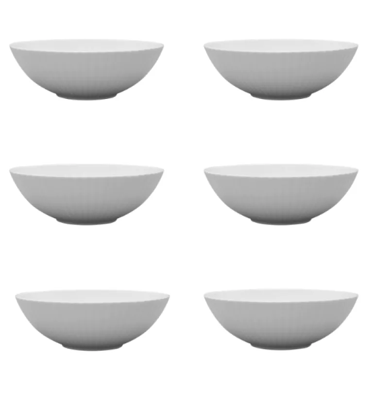 LUBIANA DAISY Salaterka 13 cm | biała porcelana | luz x 6 sztuk