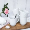 LUBIANA DAISY Serwis obiadowo - kawowy 6 osób / 40 elementów | biała porcelana