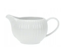 LUBIANA DAISY Sosjerka 700 ml | biała porcelana
