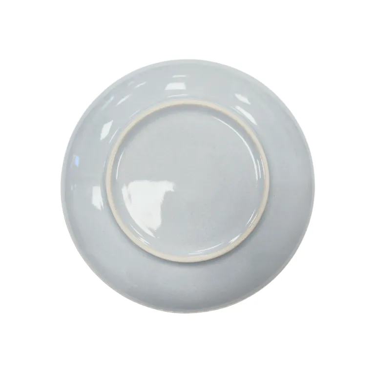 LUBIANA DAISY STONEWARE PERŁOWY | Serwis obiadowy 18 elementów dla 6 osób | kolor błękitny