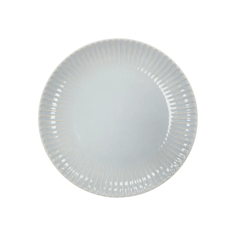 LUBIANA DAISY STONEWARE PERŁOWY | Serwis obiadowy 18 elementów dla 6 osób | kolor błękitny