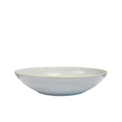 LUBIANA DAISY STONEWARE PERŁOWY | Serwis obiadowy 54 elementów dla 18 osób | kolor błękitny