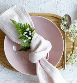 LUBIANA ETO MODERN K7 OPK Serwis obiadowy 72 el / 24 os / różowy / porcelana ręcznie malowana
