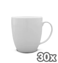LUBIANA FILIP 30x Kubek 380 ml / biały